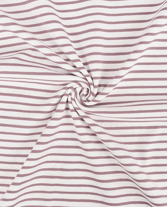 Streifen Jersey alt rosé 413