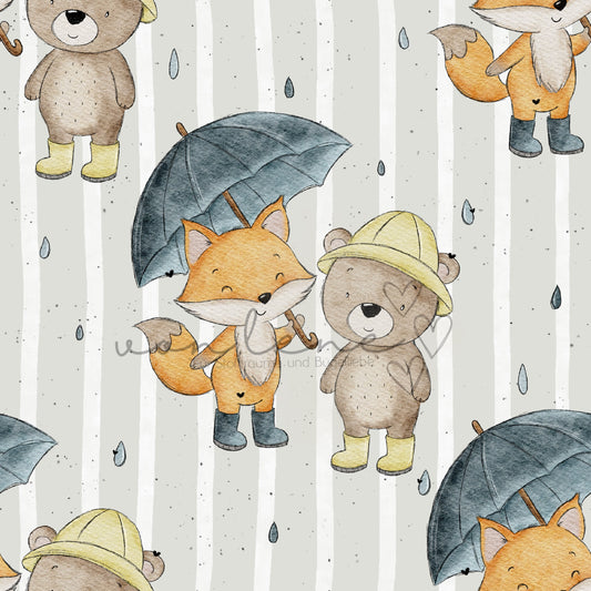 Regenfreunde Design Digital inkl. PNG Datei