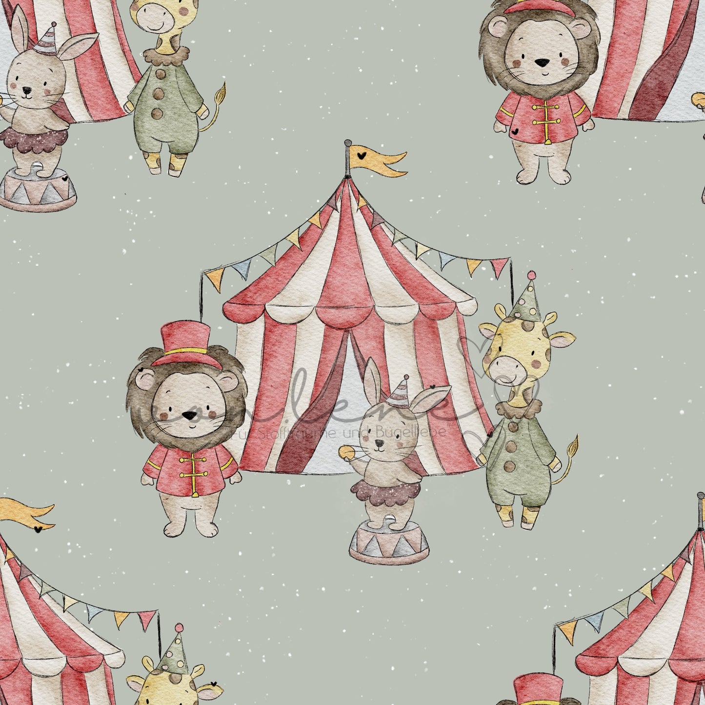 Zirkus Design Digital inkl. PNG Datei