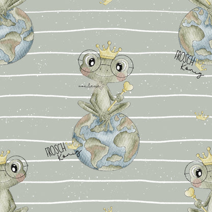 Frosch König digitales Design