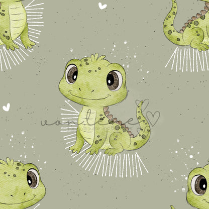 Fred die Echse Design Digital inkl. PNG Datei