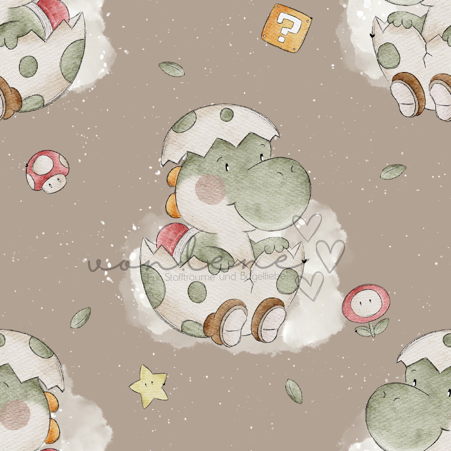 Dino Lino Design Digital inkl. PNG Datei