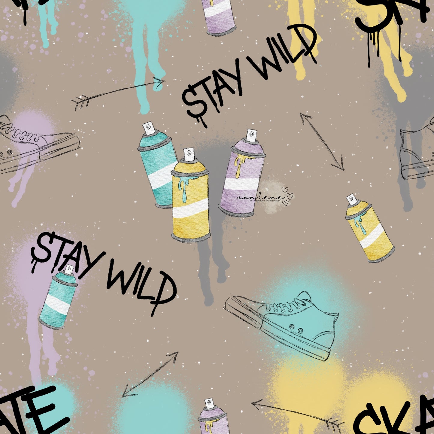 Graffiti Style digitales Design