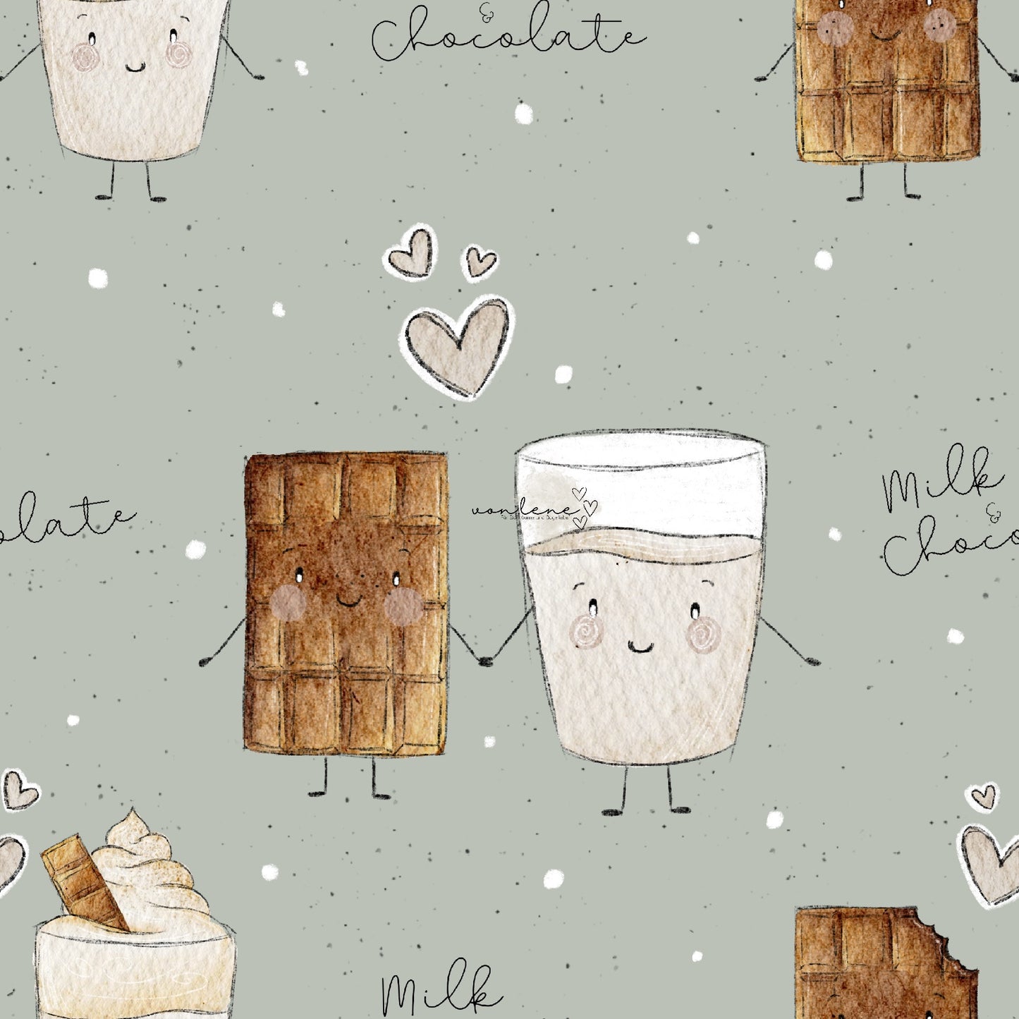 Milk&Chocolate digitales Design