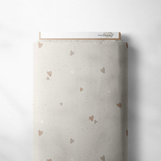 Softshell Liebesglück beige