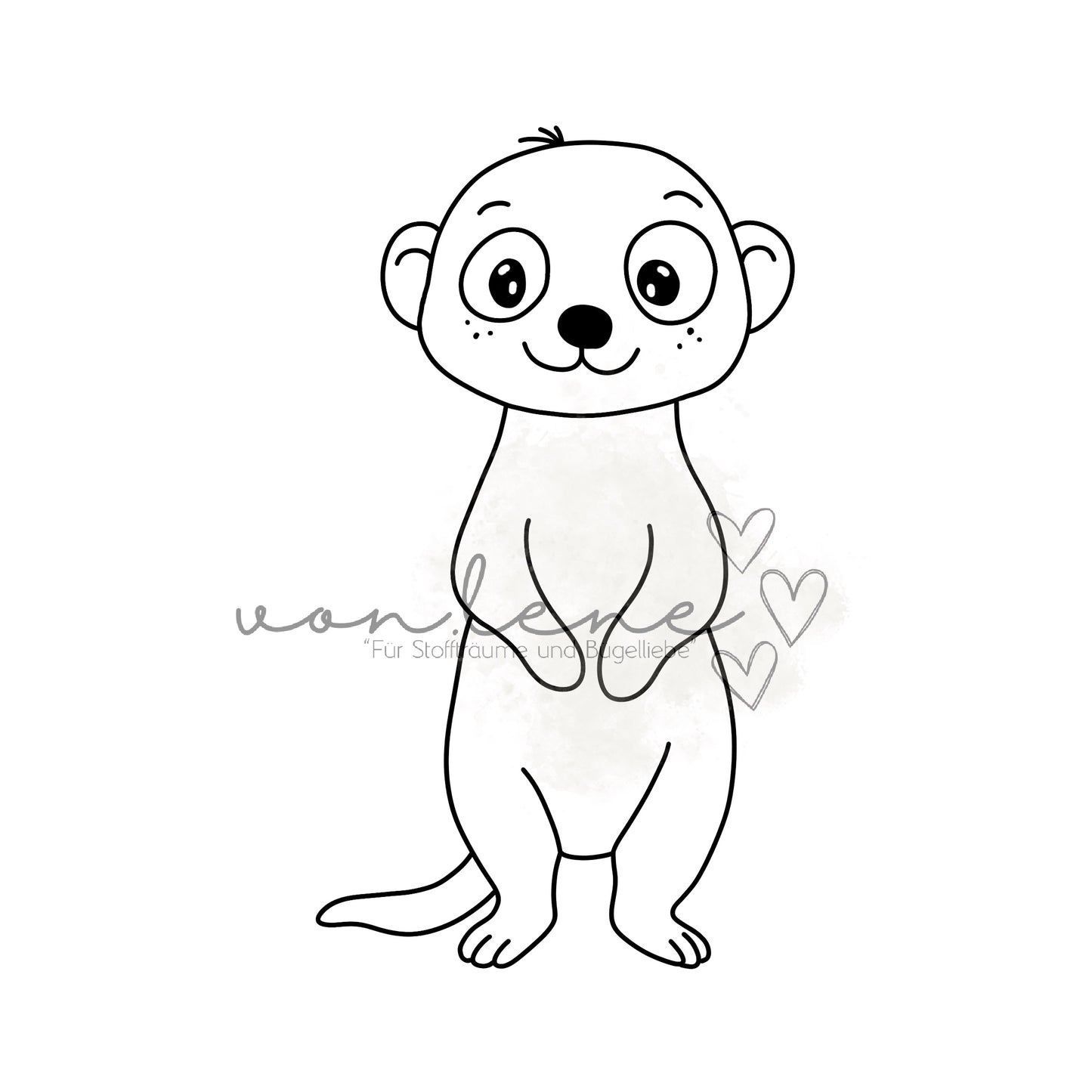 Erdmännchen Outline
