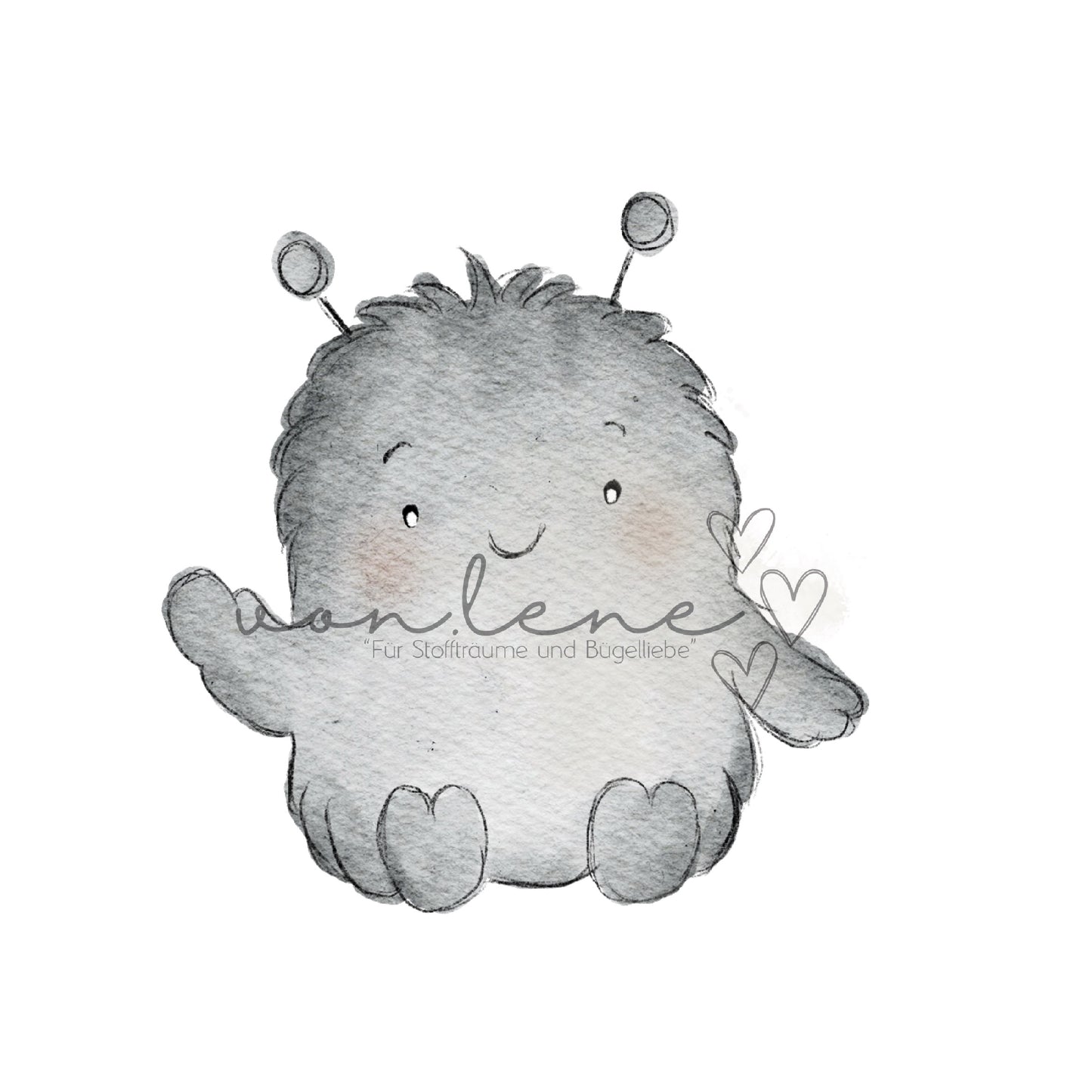 Monsterchen digitales Design