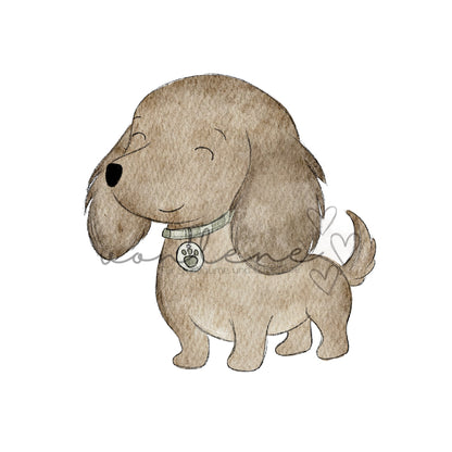 Dackelliebe digitales Design