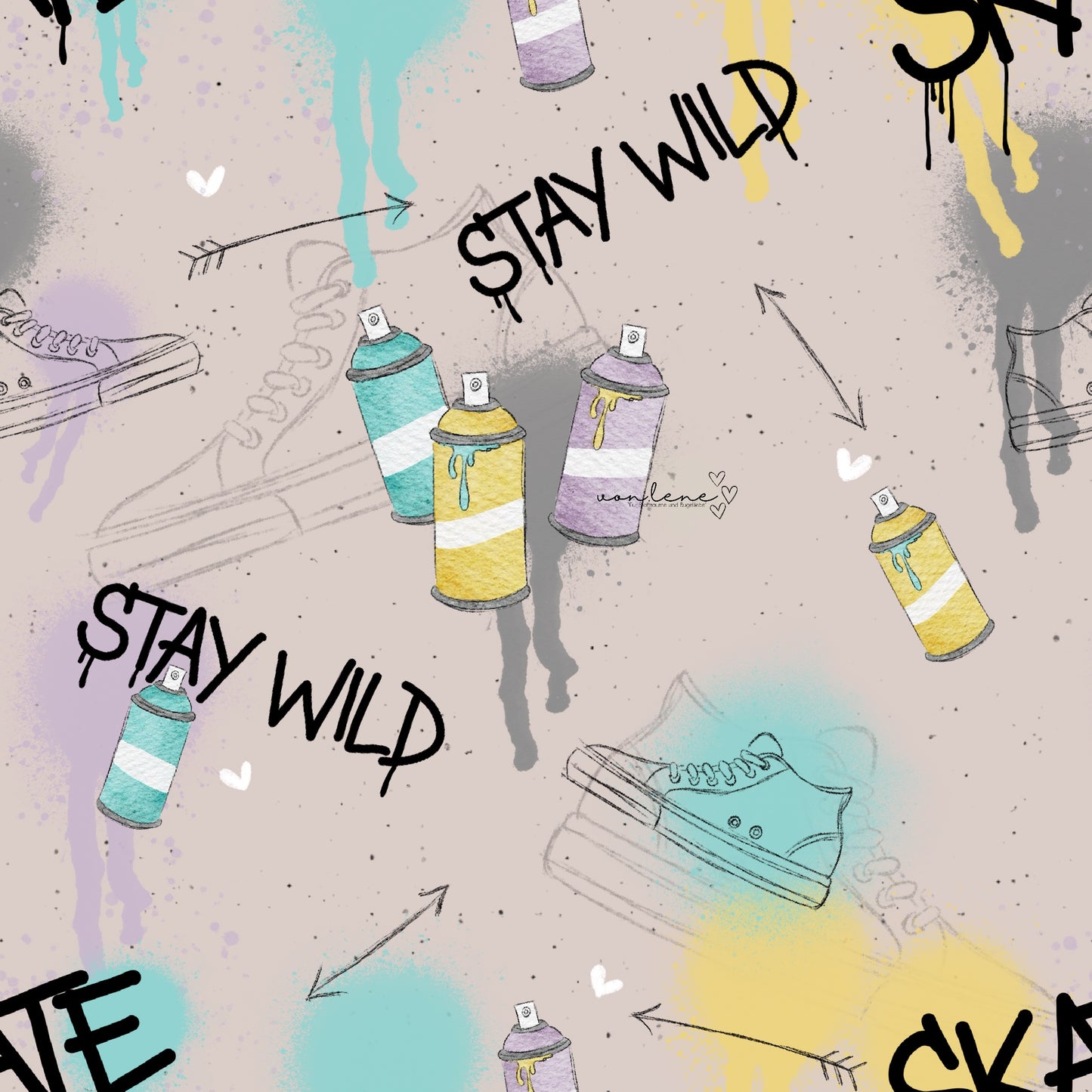 Graffiti Style digitales Design