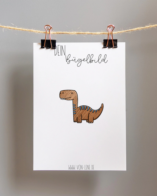Bügelbild mini Dinotopia Rex
