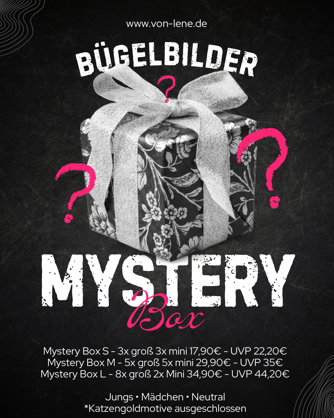 Mystery Box Bügelbilder