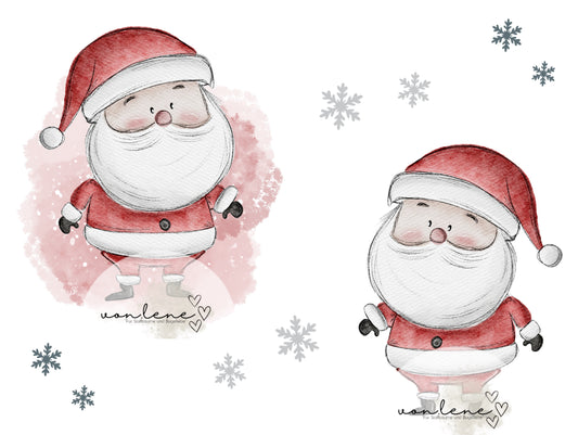 Santa Digital PNG
