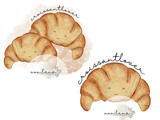 Croissant Digital PNG