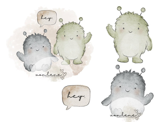 Monster Digital PNG