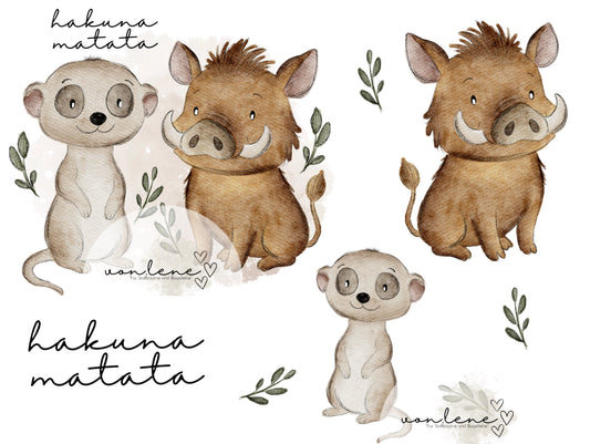 Hakunamatata Digital PNG