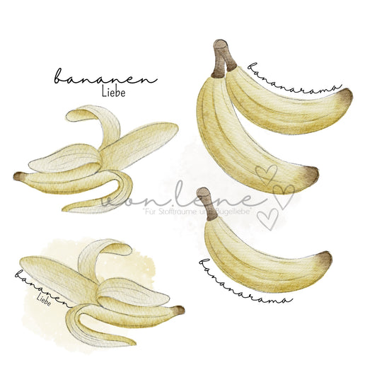 Bananen Digital PNG