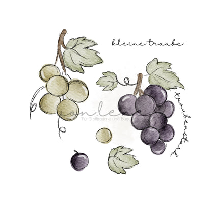 Weintrauben Design Digital inkl. PNG Datei