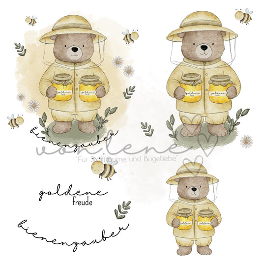 Honigbär Digital PNG