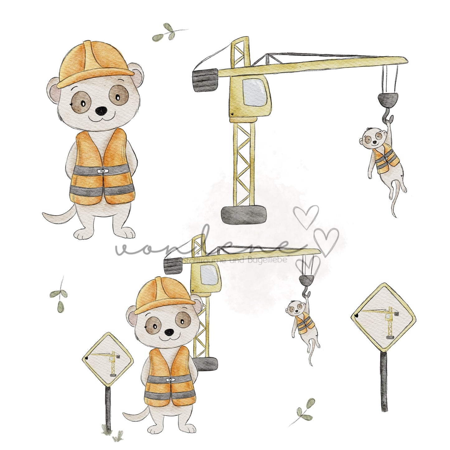 Baustelle digitales Design