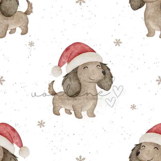 Weihnachtsdackel digitales design inkl. PNG